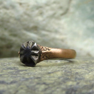 Pioneers Hobnail Ring ~ Size: 6½/M½