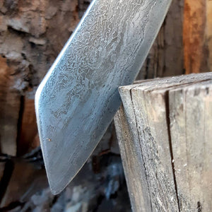 Totara Serpentine Seax Belt Knife